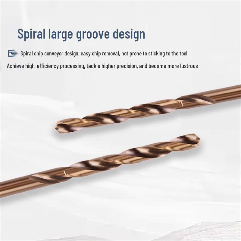 High Cobalt Extended Twist Drill Bit Set