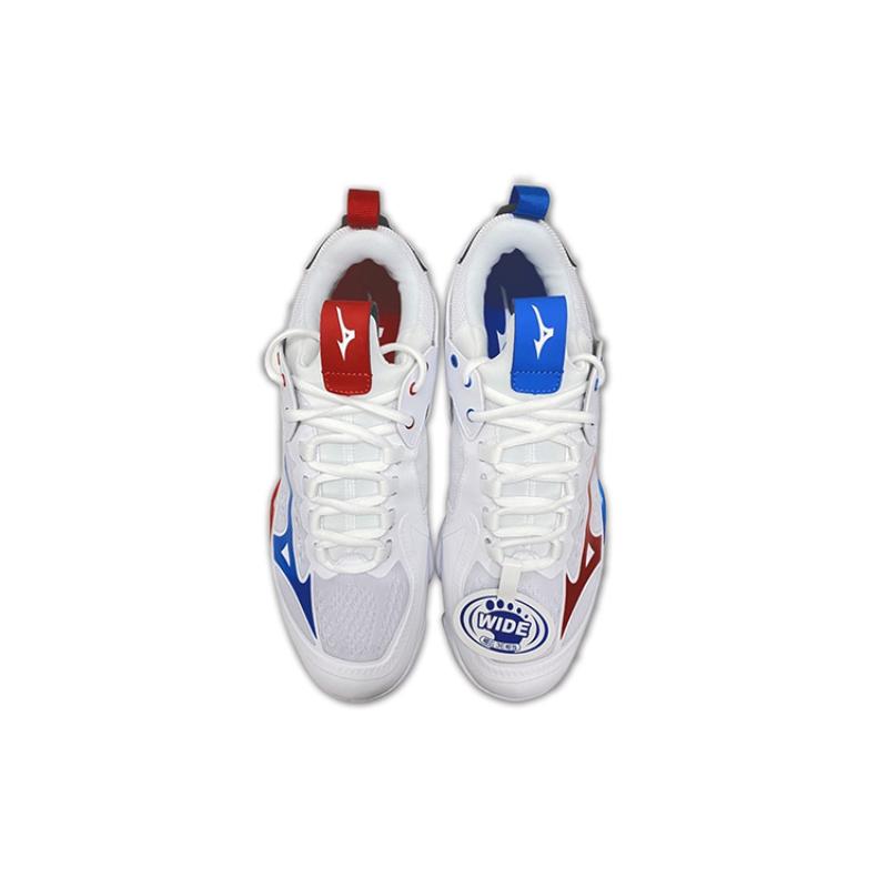 Mizuno Кроссовки Wave Claw Neo 'Белый Синий Красный' 71GA207021