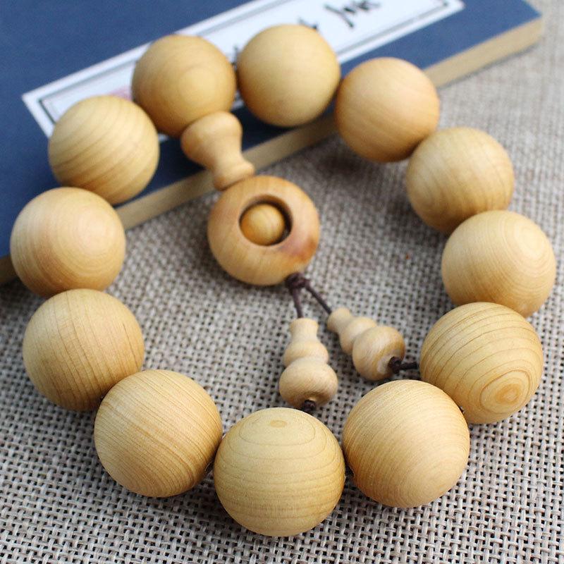 «Браслет Taihang Aged Scars 108 Bead Thuja, парные украшения унисекс»