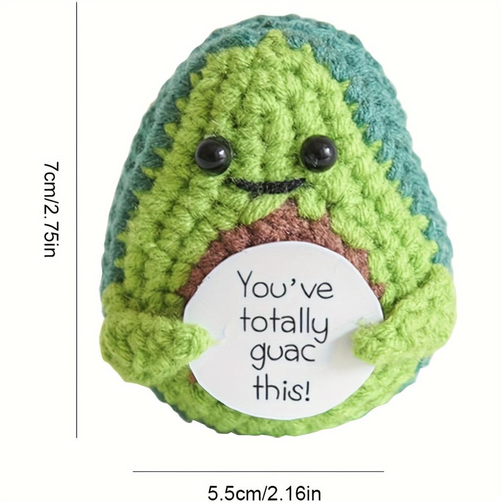 Ручная работа. Позитивный картофель, эмоциональная поддержка. Мягкая шерстяная вязаная игрушка. Украшение. Милый подарок на день рождения коллеги по работе.