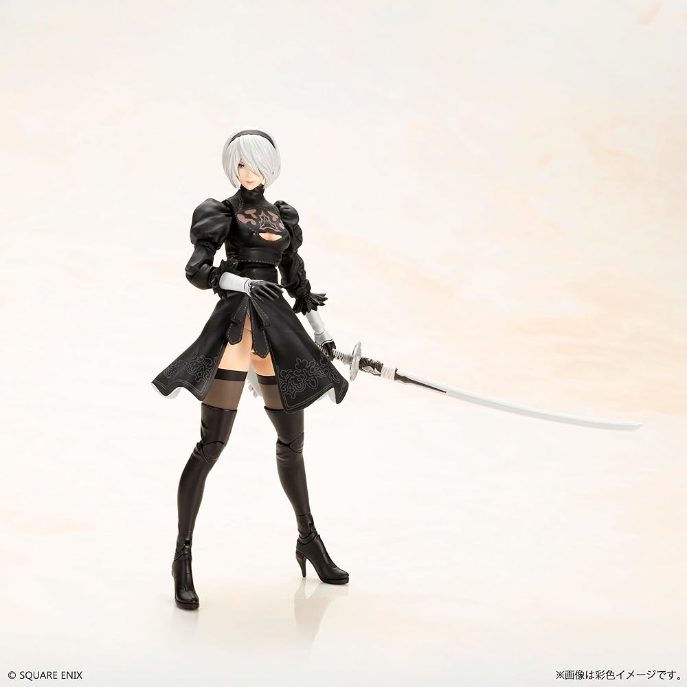 Нир:Пластиковая модель-конструктор Automata Фигурка 2B Типа B YoRHa Масштаб 1/8 Коллекционная