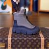 Модные зимние снежные хлопковые ботинки женские плюшевые утепленные новые короткие ботинки с противоскользящей подошвой и увеличением высоты универсальные высокие кроссовки