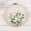 DIY Dandelion Needlework Plants Flowers Paintin Embroidery Sets Cross Stitch Kits Yarn Embroidery