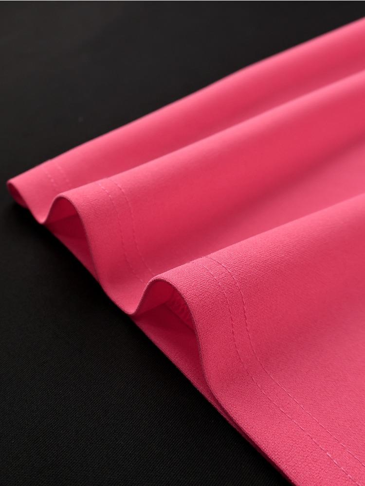 Элегантные женские церковные платья с длинным рукавом, косым воротником, баской, 3D-цветком, миди, для вечеринки, офиса, деловой работы, вечеринки, дня рождения, осени