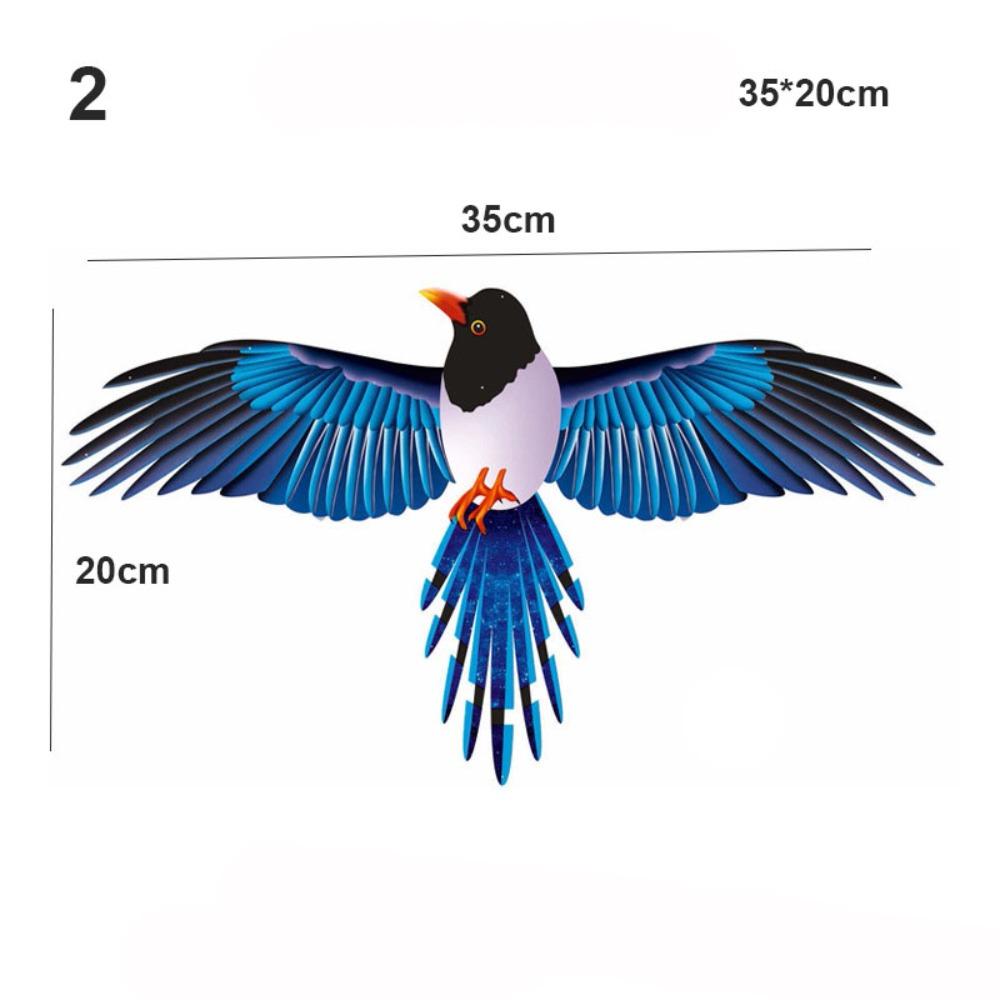 New DIY Toy Cartoon 35cm Large Eagle Kites Flying Bird Kites Plastic Eagle Kite