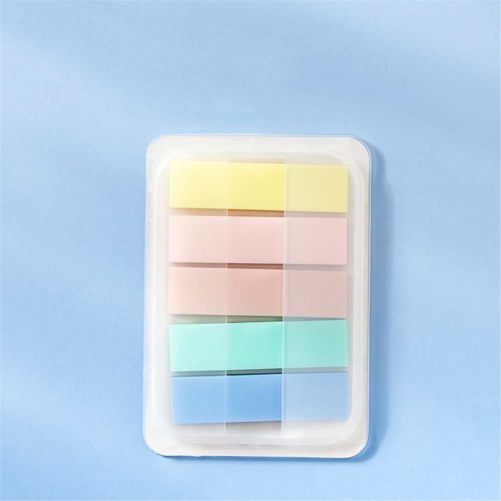 Morandi Color Key Points Label Office Supplies Index Flags Paster Sticker Memo Pad Sticky Notes