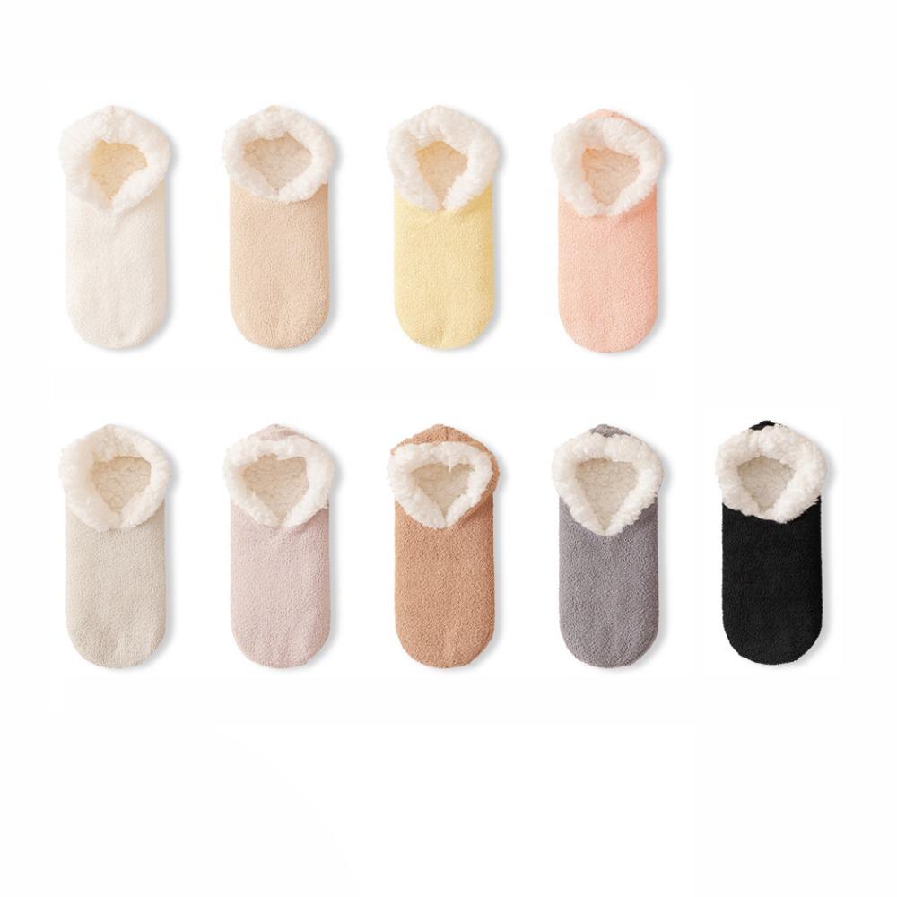 Утолщенные носки для пола Мягкие ковровые носки Новые носки-тапочки Дом