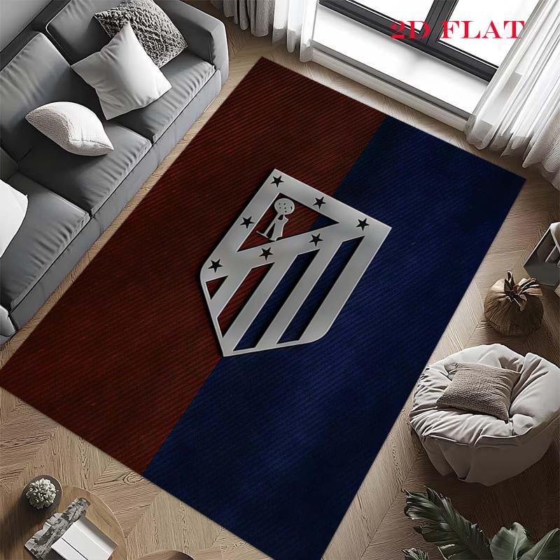 Atleti Carpet Rug for Living Room Bedroom Home Sofa Decoration,Kids play Nonslip Floor Mat