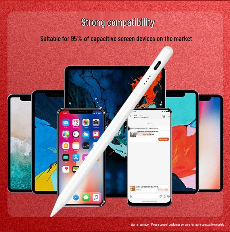 Универсальный емкостной стилус для сенсорного экрана для планшетов и телефонов Android, Huawei, Apple, Honor
