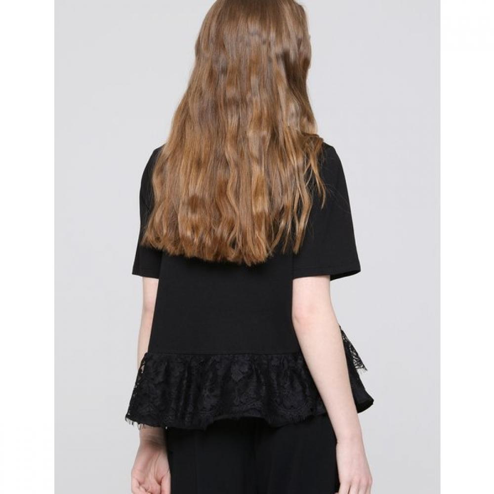 Son Jung Wan Women Beaded Lace T shirT Zdr6262220