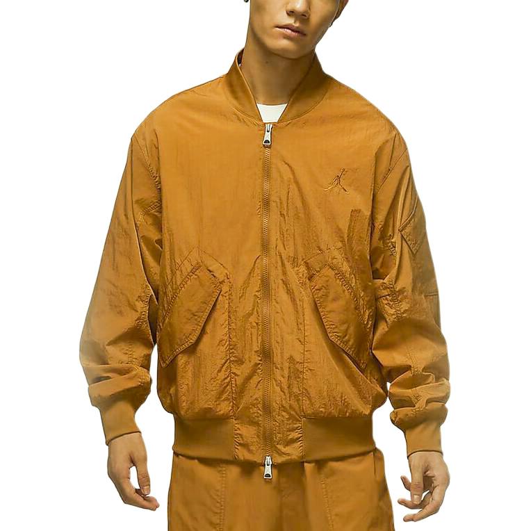 Jordan Мягкая удобная стильная куртка Мужские куртки коричневые FN4624-228