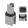 X Autohaux 1 шт. Разъем бокового габаритного огня для Jeep Liberty 2002-2004 № 55156754AA Разъем лампочки 2-контактный