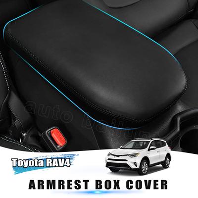 Чехлы на центральную консоль, автомобильный подлокотник, подходит для Toyota RAV4-2023, устойчивая к царапинам автозащитная накладка из искусственной кожи