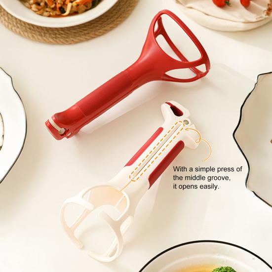 Anti-Scalding Clip Non-Slip Bowl Tongs Kitchen Gripper for Hot Bowls Baking Trays Plates Steamers Family BBQ Cooking Tools
