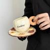 Керамические кружки Cream Cookies  Кофейные чашки  Изысканные  Высокий уровень внешнего вида Современные и практичные новые чашки