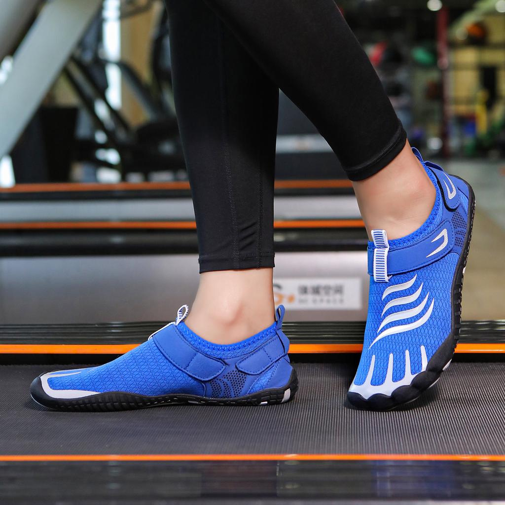 Летняя фитнес-обувь для плавания мужская пятипалая пляжная обувь пара уличная повседневная обувь платформа фитнес-кроссовки