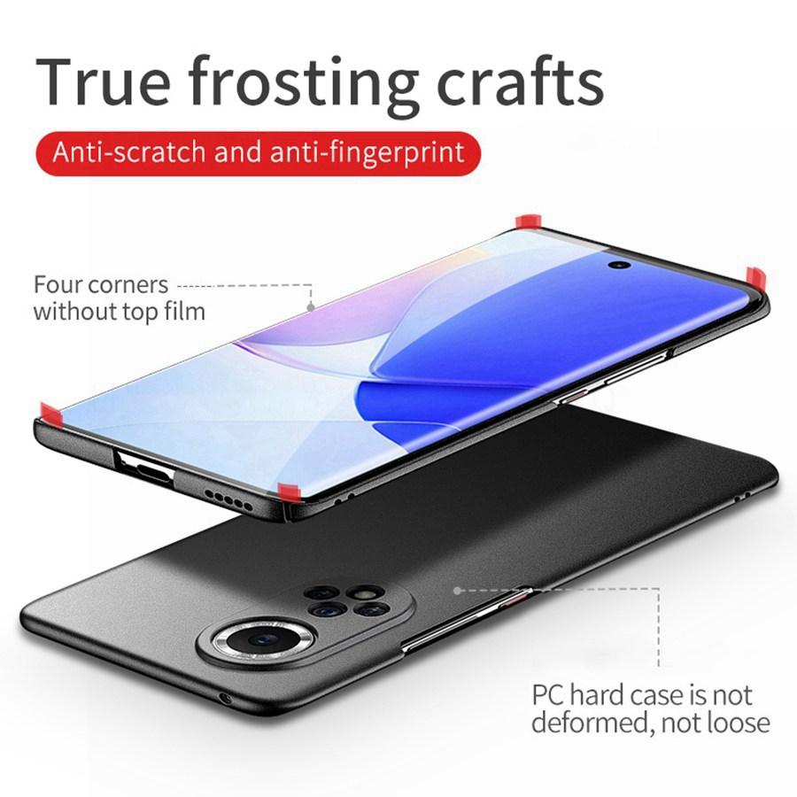 Матовый задний жесткий пластиковый чехол для Huawei Nova 8 9 12 SE 10 11 13 P30 P40 Honor 20 200 90 70 400 X9B X9C Magic 7 6 5 Ультратонкая защитная крышка
