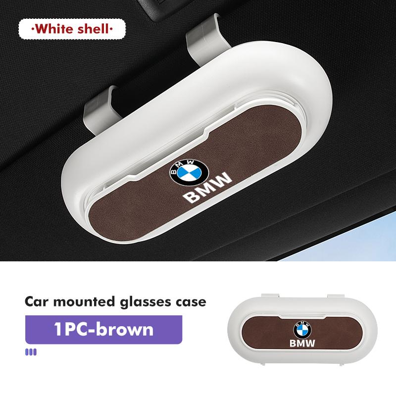 AAAQX1 Car Sunglasses Holder Sun Visor Eyeglass Hanger Clip Auto Accessories For BMW G30 G20 M3 M5 E91 E92 E93 E36 E70 X3 X4 X5 X1 E39