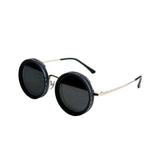 Round Polarized Sunglasses 1-9 Gears Adjustable Tint Sun Glasses with ND Filter Lenses for Men Beach Shady Fishing Driving