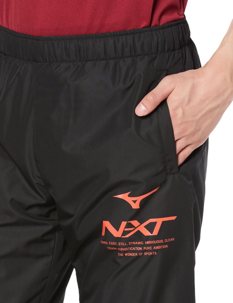 Mizuno Breath Thermo Warmer Тренировочные брюки XL N-XT, Влагоотводящие, Теплогенерирующие, Водоотталкивающие, Носимые, 32JFA740, Черный,