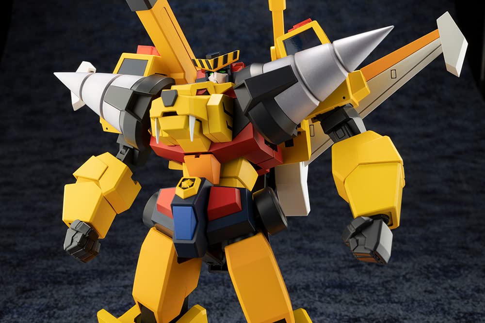 KOTOBUKIYA Brave Police Super Build Tiger Height Approximately 185mm Plastic Model J-Decker Non-Scale