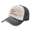 Винтажные Бейсболки Mustang Унисекс Регулируемые Кепки Snapback Кепка Тракер Кепка из Стиранного Хлопка Ковбойская Кепка Ретро Кепка-Козырек