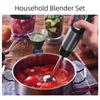 Blender Five Pieces Home 600W Big Power Cooking Machine Handheld Whisk Crush Rod Grinding Cup Meat