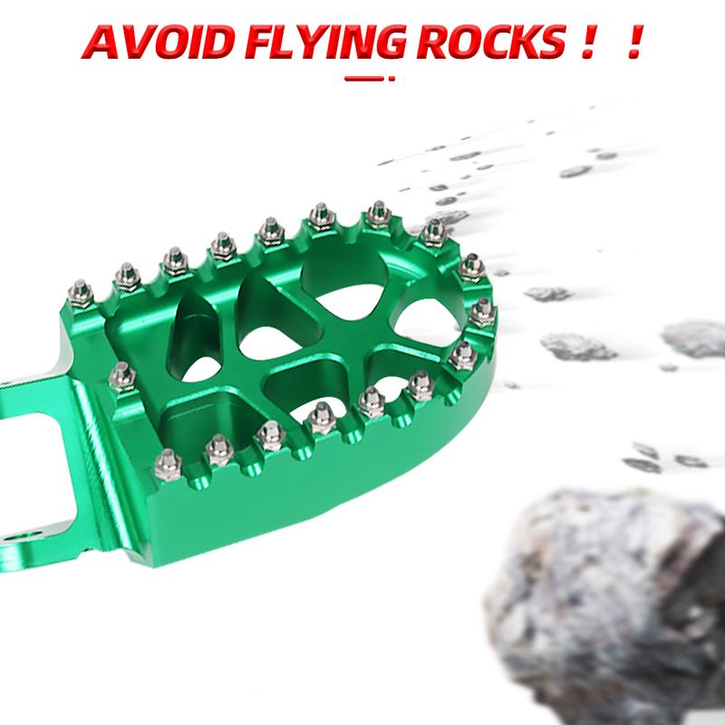 For Kawasaki KLX300R KLX300S KLX300SM KLX650 KLX650R KLR650 KLX 300R 300SM KLR 650 Accessories Footrest Footpegs Foot Pegs Pedal