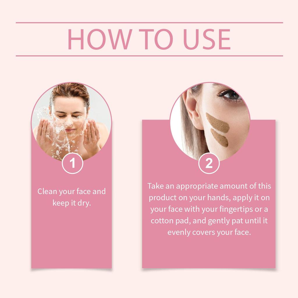 zephoco СС Крем Тональная основа Защита от УФ-лучей Увлажняющая база под макияж Коррекция цвета Косметика 43 SPF Крем для лица Тональная основа