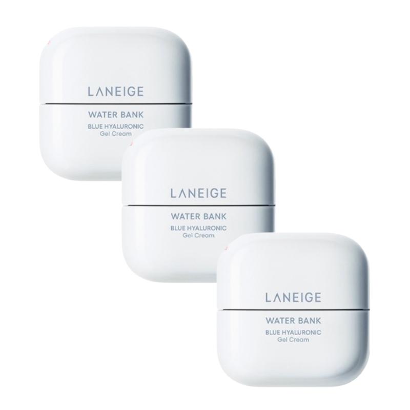 LANEIGE Water Bank Blue Hyaluronic Gel Cream 50ml – Lightweight Gel Moisturizer,Cooling Hydration for Oily & Combination Skin