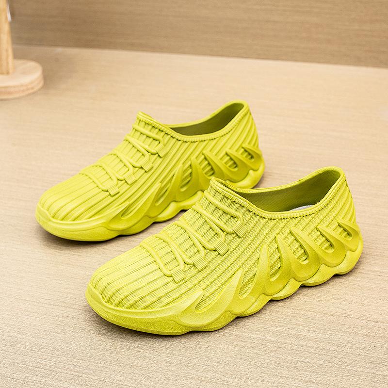 Женские летние ботильоны от дождя, модная обувь для рыбалки, нескользящие женские резиновые сапоги, обувь для кухни и работы на все времена года Botas De Lluvia