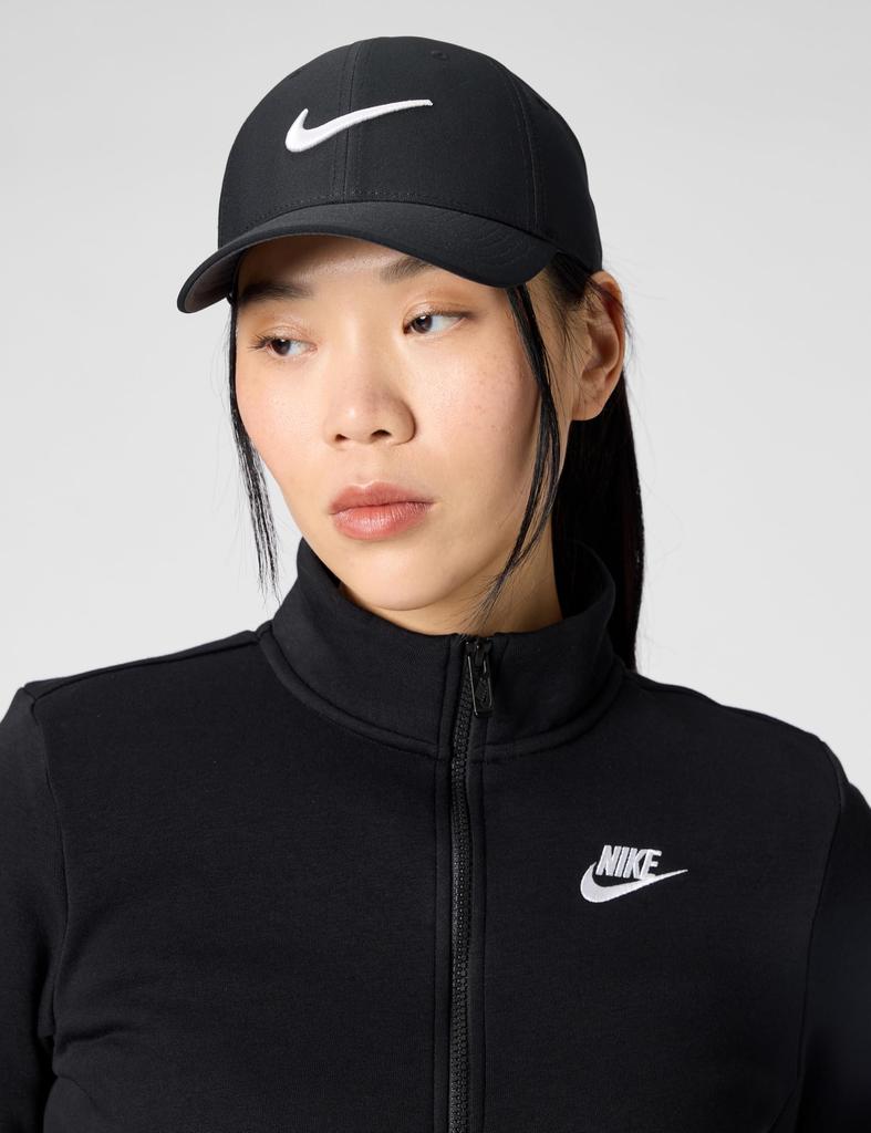 Nike Club S CB P Cap FB5625 Свободный размер Dri-FIT Черный/Белый M/L