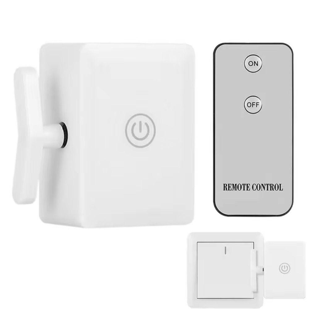 Artifact Wireless Light Button Rechargeable Remote Switch Lazy Light Off Robot  Home Accessories