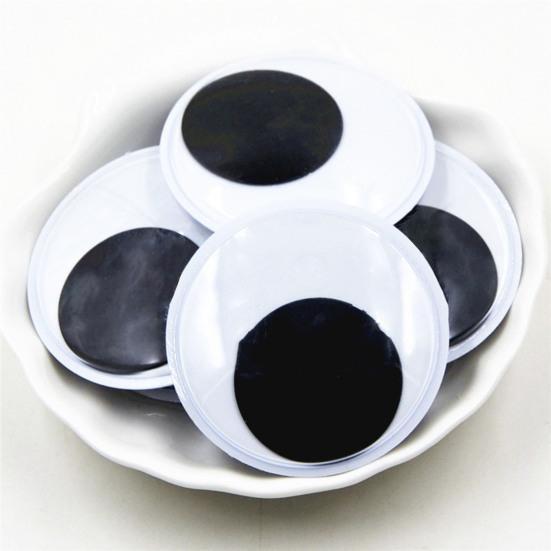 8 шт. Глаза на Хэллоуин для кустов, большие игрушечные глаза, гигантские подвижные глаза на Хэллоуин, самоклеящиеся наклейки для поделок, домашнего декора