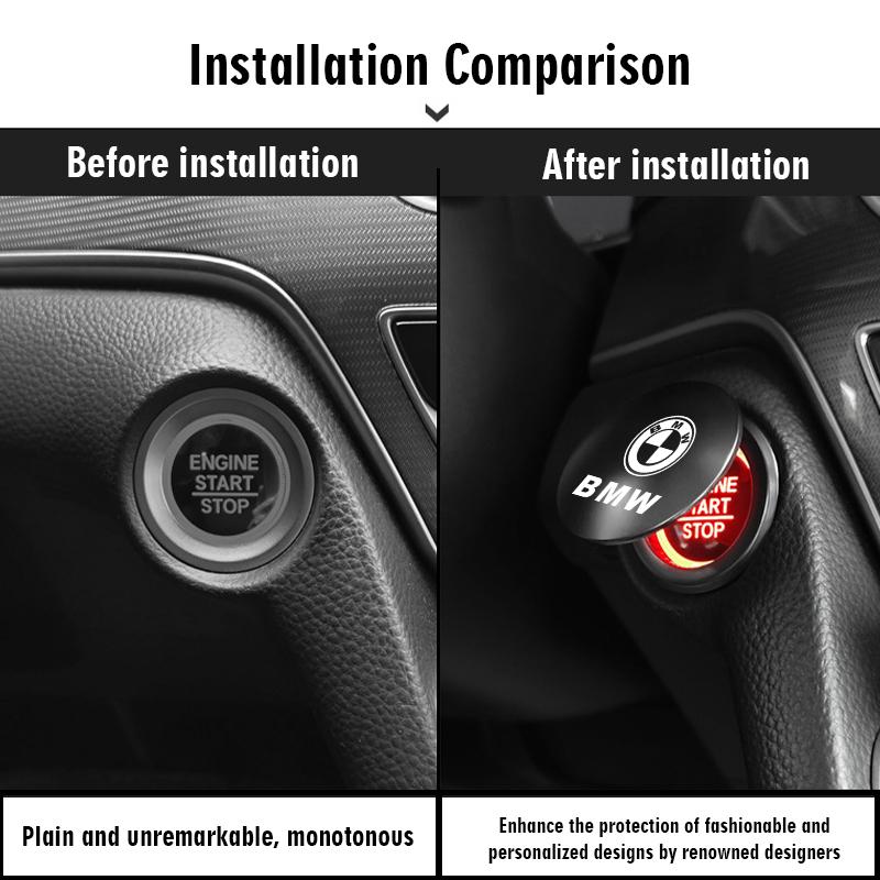 TVHW5 Universal Car One-Click Start Button Switch Accessories For BMW M 1 3 4 5 6 7 Series M3 M6 F01 F02E34 E36 E70 F10 X6 X1