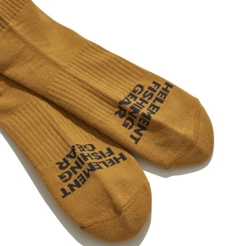 HELEMENT Унисекс Технические Носки Средней Длины (ГОРЧИЦА)