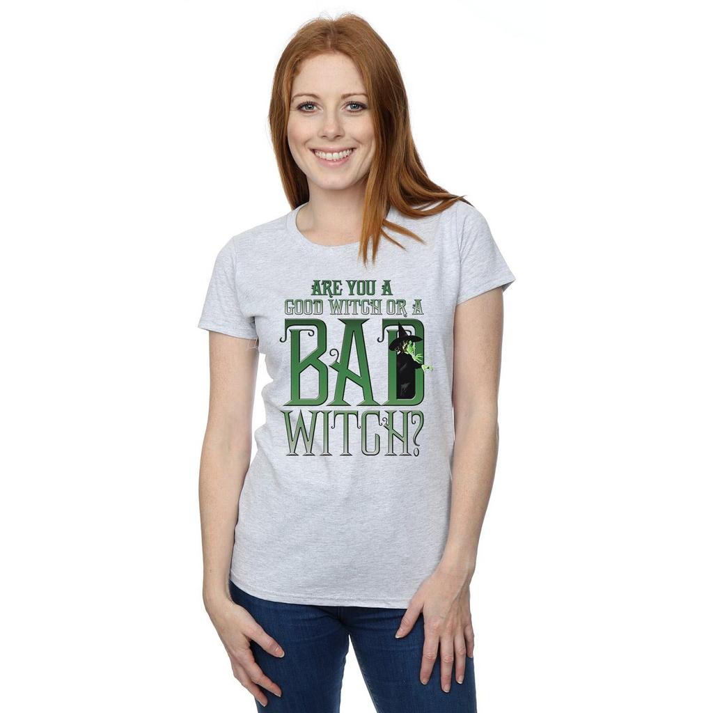 The Wizard Of Oz Womens/Ladies Good Witch Bad Witch Cotton T-Shirt