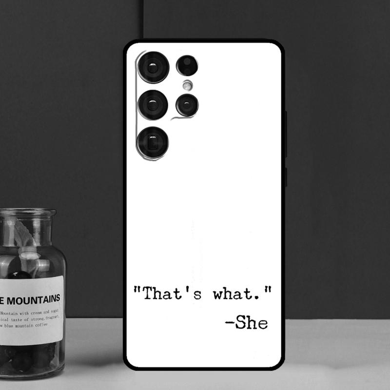 Майкл Скотт That’s What She Said Чехол Для Samsung Galaxy S25 Ultra S9 S10 S20 S21 S22 Plus S23 FE S24 Ultra Чехол для телефона