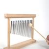 Безопасная деревянная игрушка-колокольчик с 12 разными тонами, инструмент для сенсорного развития для занятий в дошкольном классе