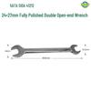 Двусторонний рожковый гаечный ключ SATA, Размеры: 8-24mm (Тип вилки)
