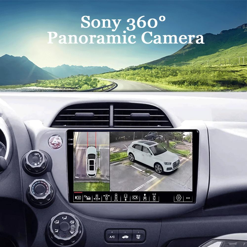 Android14 video Player Car Stereo Radio Multimedia Wireless Carplay Android Auto For HONDA FIT JAZZ 2008 - 2013 AUto GPS WIFI+4G