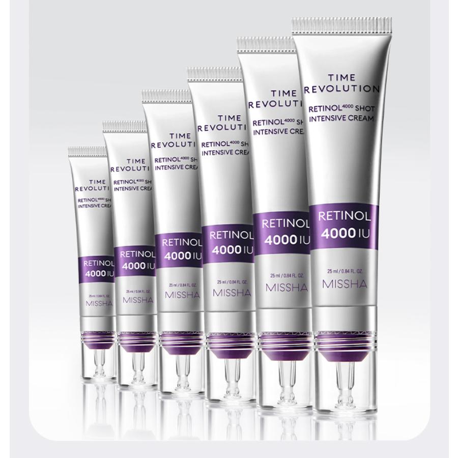 MISSHA Time Revolution Retinol 4000 Shot Интенсивный крем 25 мл