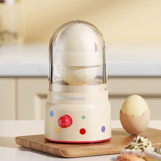 Спинер для яиц Золотое яйцо с ломтиком Скремблер для яиц в скорлупе Кухонный гаджет для смешивания яиц в скорлупе Миксер для желтка и белка