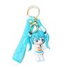 Очаровательный брелок Мику Хатсунэ Милый мультяшный силиконовый шарм для сумки Аксессуар для ключей автомобиля