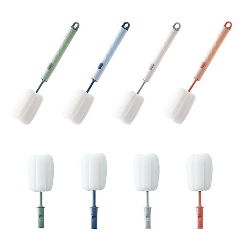 High-quality Long Handle Sponge Cleaning Brush For Mugs And Bottles Easy To Store