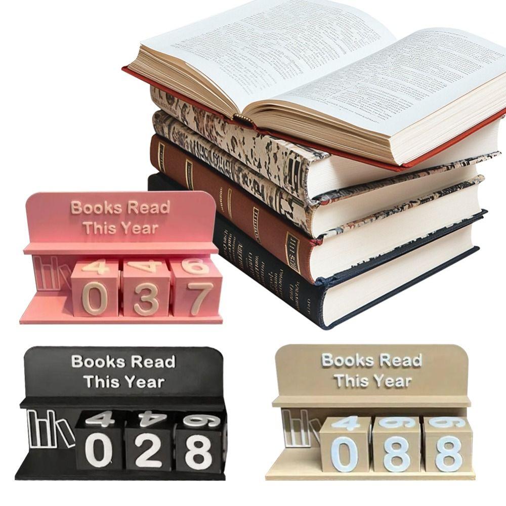 Wear Resist Bookshelf Counter Bookish Decor Reading Log Reading Counter Reading Plan Management