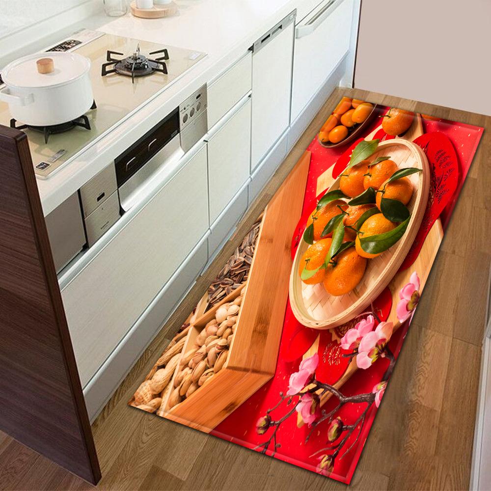 Коврик для кухонной двери, ковер для спальни, нескользящий пол, балкон, коридор, длинный ковер, прикроватный коврик для гостиной