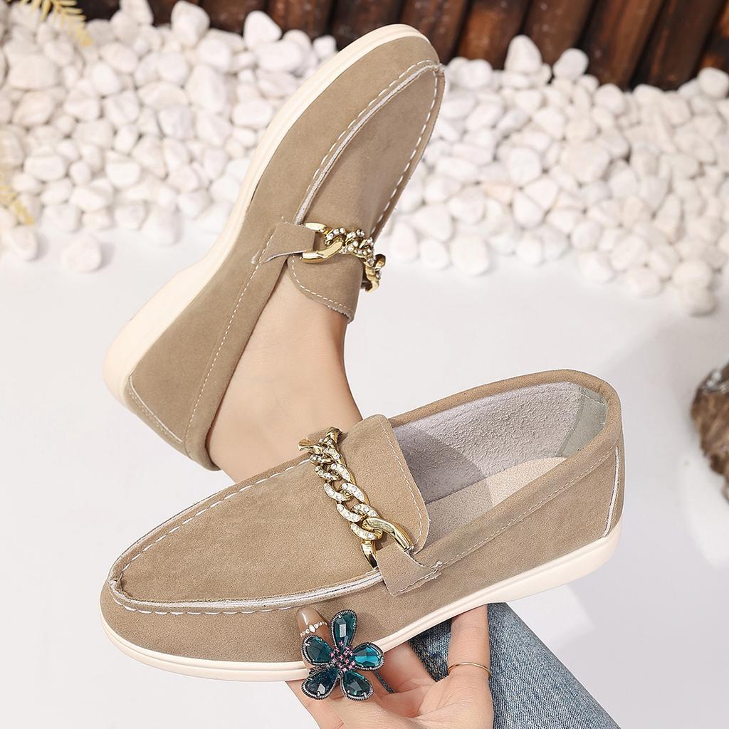 Женская обувь 2024 Высокое качество Слипоны Женские балетки Модные легкие лоферы Новые с круглым носком Однотонные Повседневные Балетки Zapatos