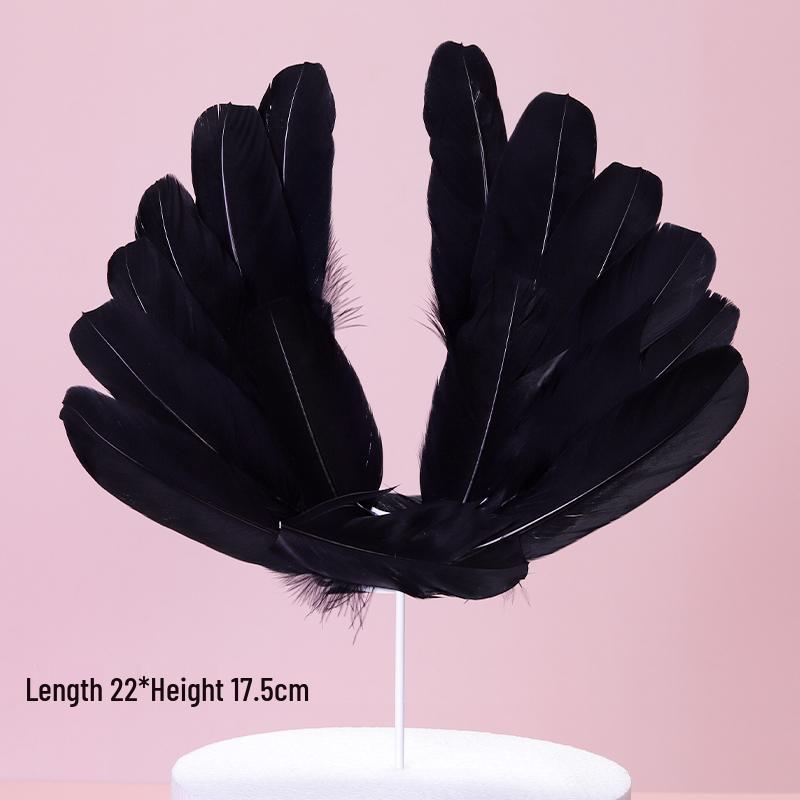 10 Топперов и украшений для торта в виде перьев ангельских крыльев