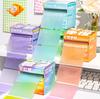 126 Sheets/Box Roll Tape Notes Full Adhesive Pull-Out Dispenser Box To-Do List Peel-Off Notes